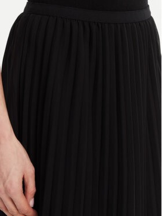 French Connection Spódnica plisowana 73DZ6 Czarny Regular Fit