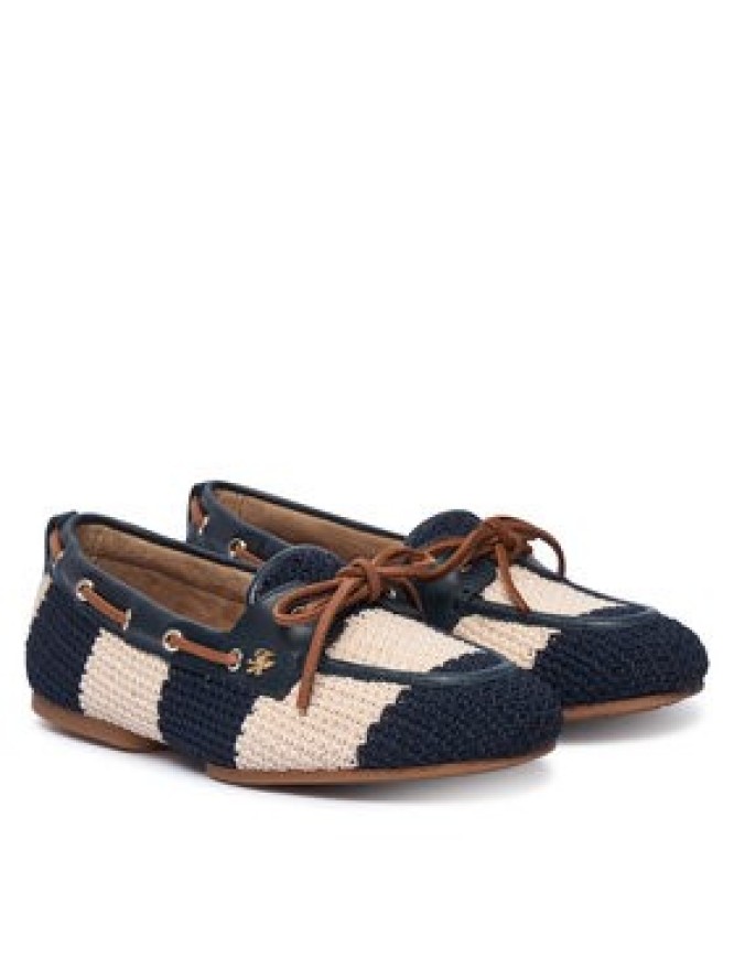 Tommy Hilfiger Mokasyny Th Flex FW0FW09506 Granatowy