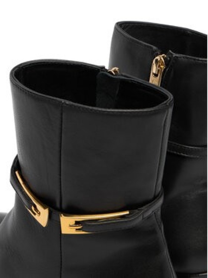 AGL Botki D140625PASOFTY0000 Czarny