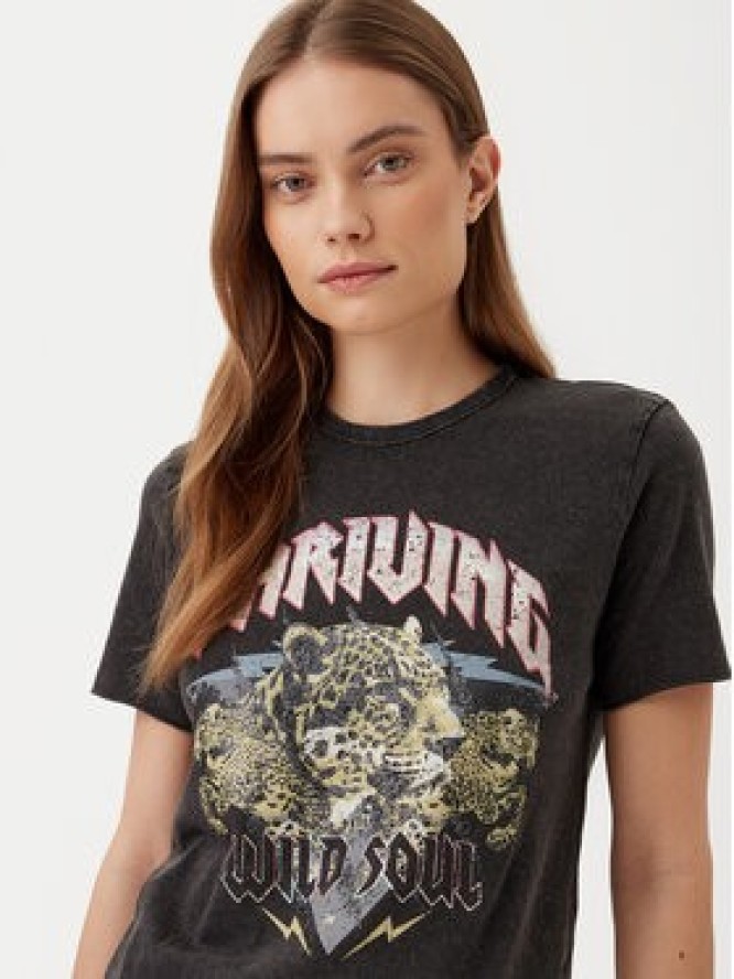 ONLY T-Shirt Lucy 15307412 Czarny Regular Fit