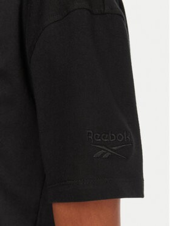 Reebok T-Shirt RK25319CCW Czarny Regular Fit