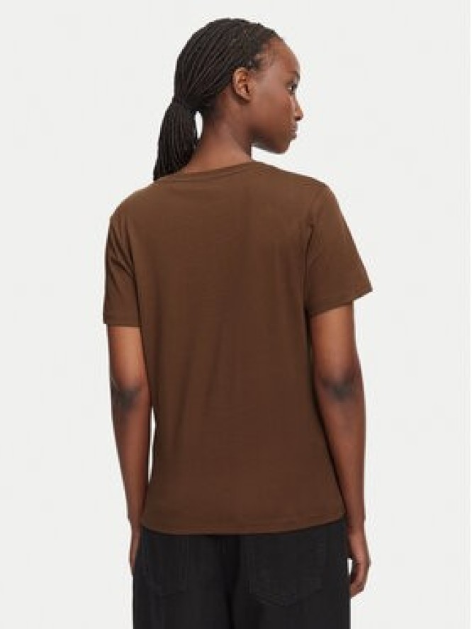 HUGO T-Shirt Classic 50513667 Brązowy Slim Fit