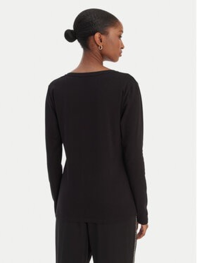 Liu Jo Sport Bluzka TA6053 JS003 Czarny Regular Fit