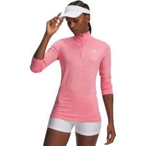 Damska koszulka UA Tech™ Twist ½ Zip 1384225-672 S