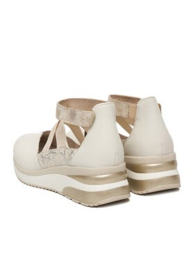 Remonte Półbuty D2411-81 Beżowy