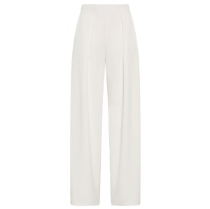 Pantaloni Deha Cozy Pleated Pants Damskie