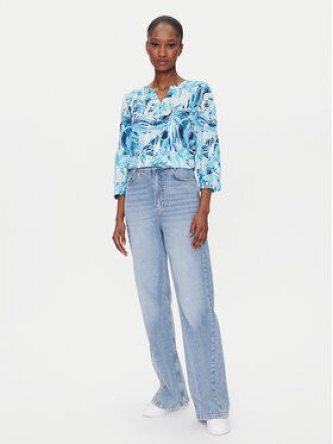 Olsen Bluzka 11105044 Niebieski Regular Fit