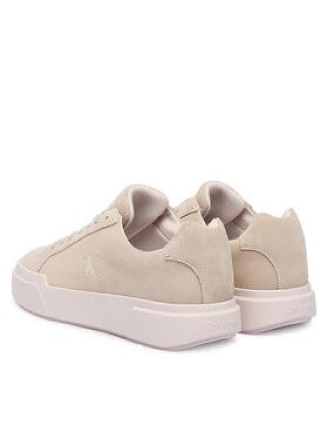 Calvin Klein Sneakersy Chunky Cupsole Lace Up Su Ml YW0YW01949 Beżowy