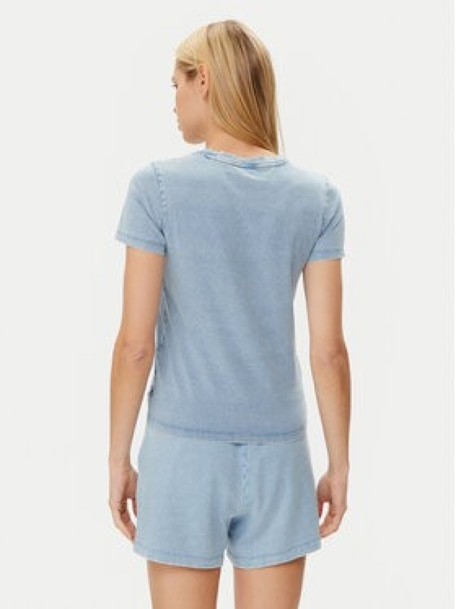 Guess Jeans T-Shirt W5GI41 KCTL1 Niebieski Regular Fit