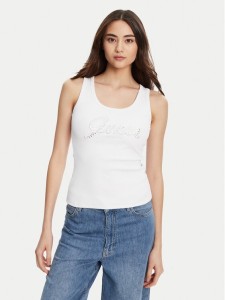 Guess Top W5YP00 KCXJ2 Biały Regular Fit