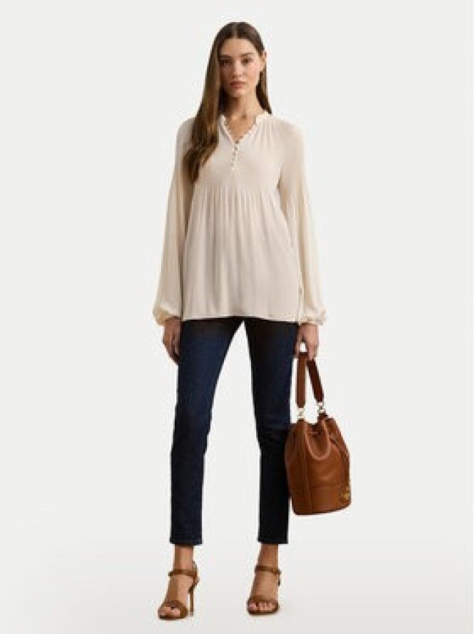 LAUREN RALPH LAUREN Bluzka 200909387003 Écru