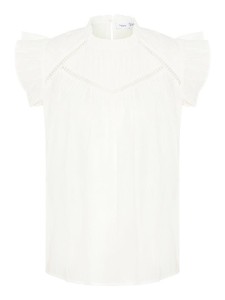 SAINT TROPEZ Bluzka w kolorze białym rozmiar: XL