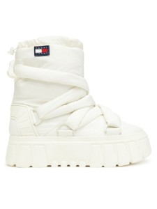 Tommy Jeans Śniegowce Tjw Chunky Snow Boot Nylon EN0EN02842 Biały