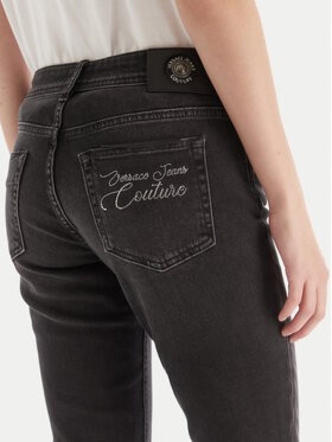 Versace Jeans Couture Jeansy 79HAB5K2 CDWRC Czarny Skinny Fit