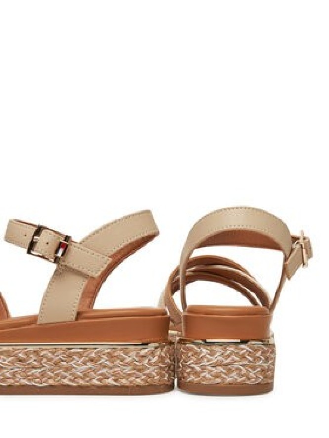Tommy Hilfiger Espadryle T3A2-33790-0371 S Beżowy