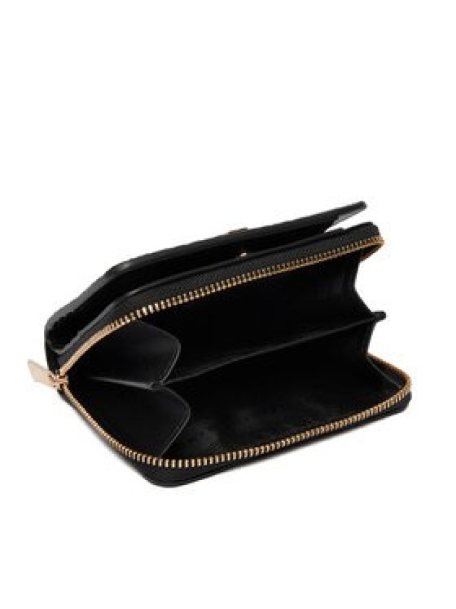 Tommy Hilfiger Portfel Th Icon Med Za W/Flap Mono AW0AW18474 Czarny