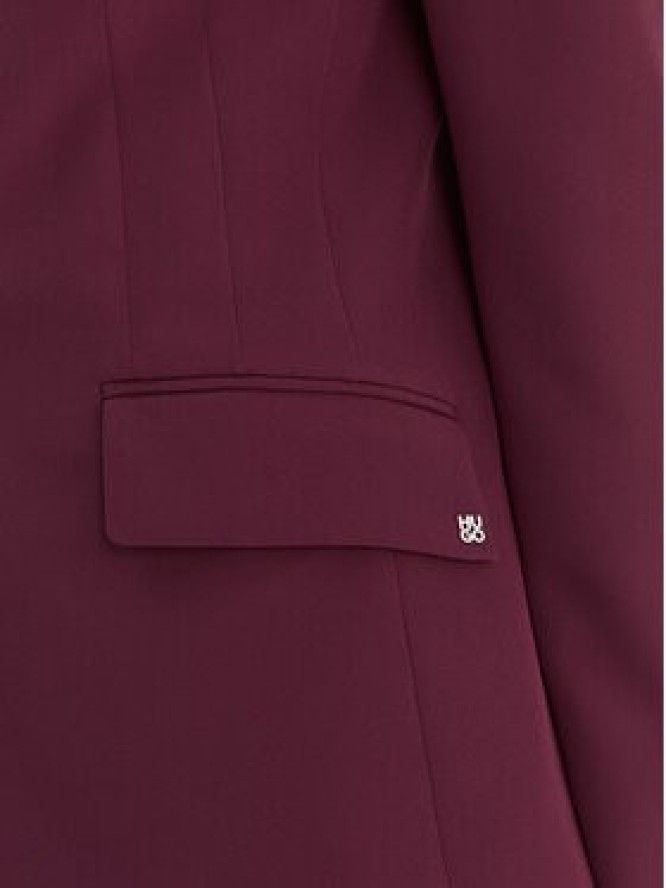 HUGO Marynarka Asmalla-1 50533901 Fioletowy Slim Fit