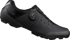 Buty rowerowe XC302 do kolarstwa górskiego, czarne