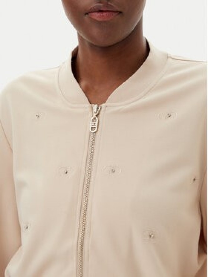 Liu Jo Sport Bluza TA5190 J5942 Beżowy Regular Fit