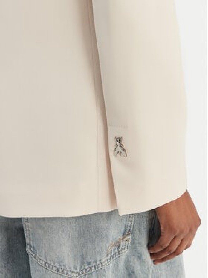 Patrizia Pepe Marynarka 8S0559/A6F5-W409 Écru Regular Fit