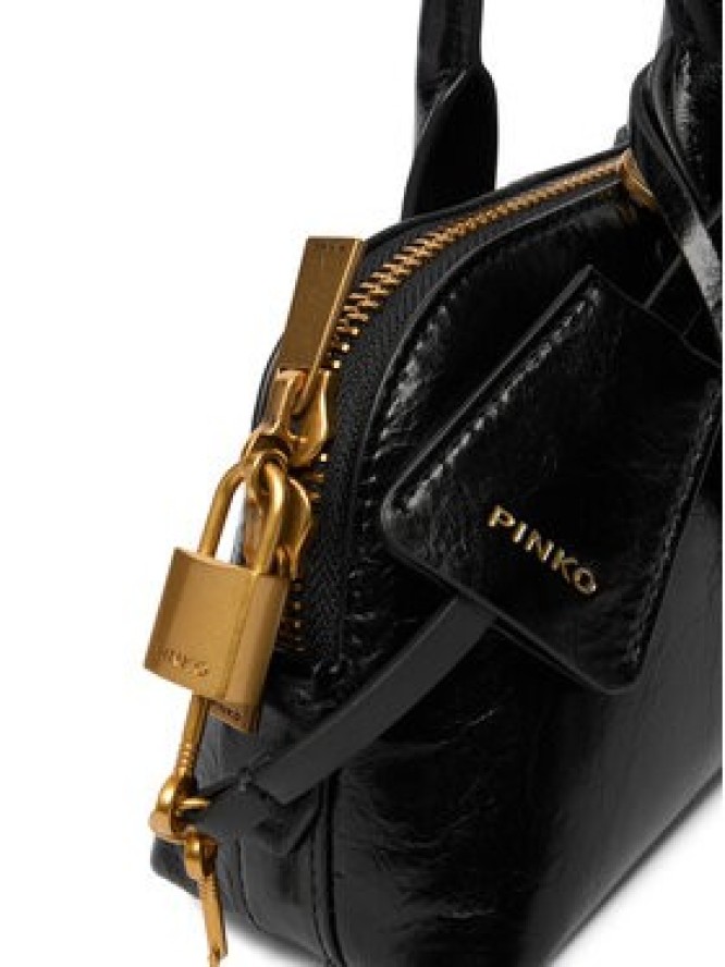 PINKO Torebka Bowling Bag Baguette AI 25-26 105334 A2VW Czarny