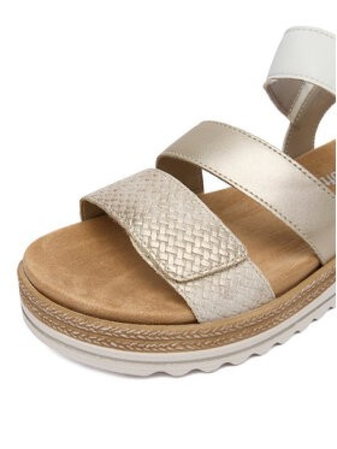 Remonte Sandały CEO-D0Q55-92 Złoty