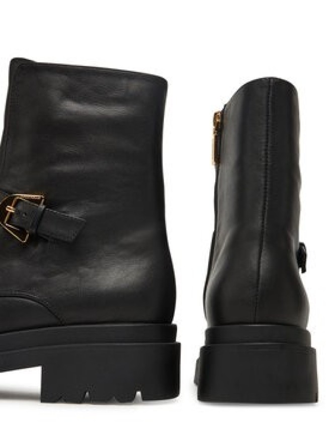 Coccinelle Botki E4 TD0 11 01 01 Czarny