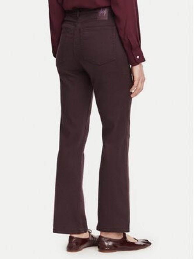 Marella Jeansy Favetta 2623136035 Bordowy Regular Fit