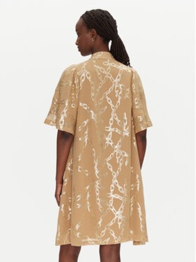 Bruuns Bazaar Sukienka koszulowa Philly BBW4552 Beżowy Loose Fit