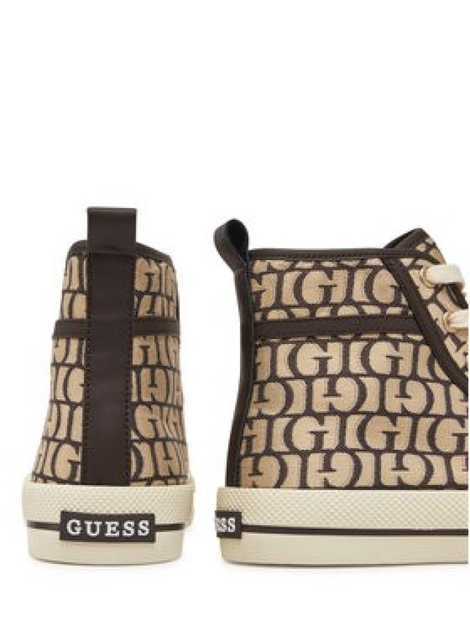 Guess Trampki FLPCOL FAL12 Brązowy