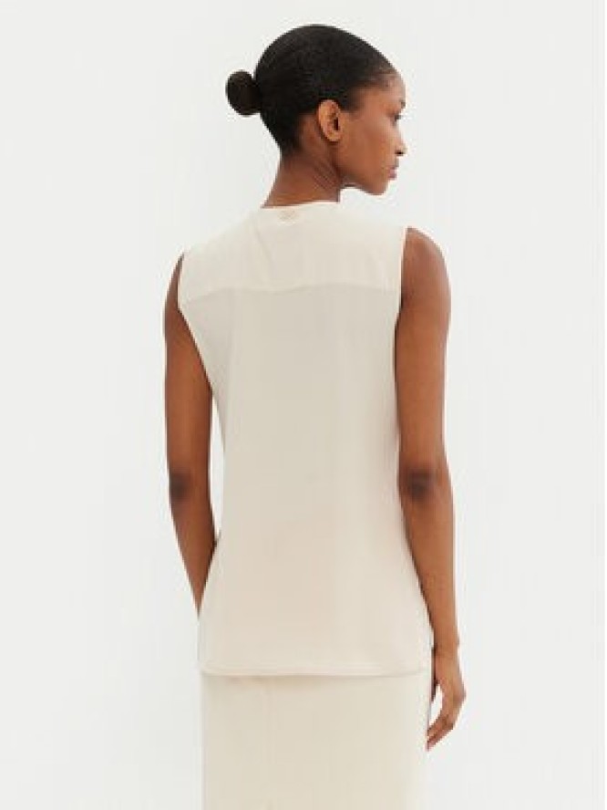 Rinascimento Bluzka CFC0122910003 Beżowy Regular Fit