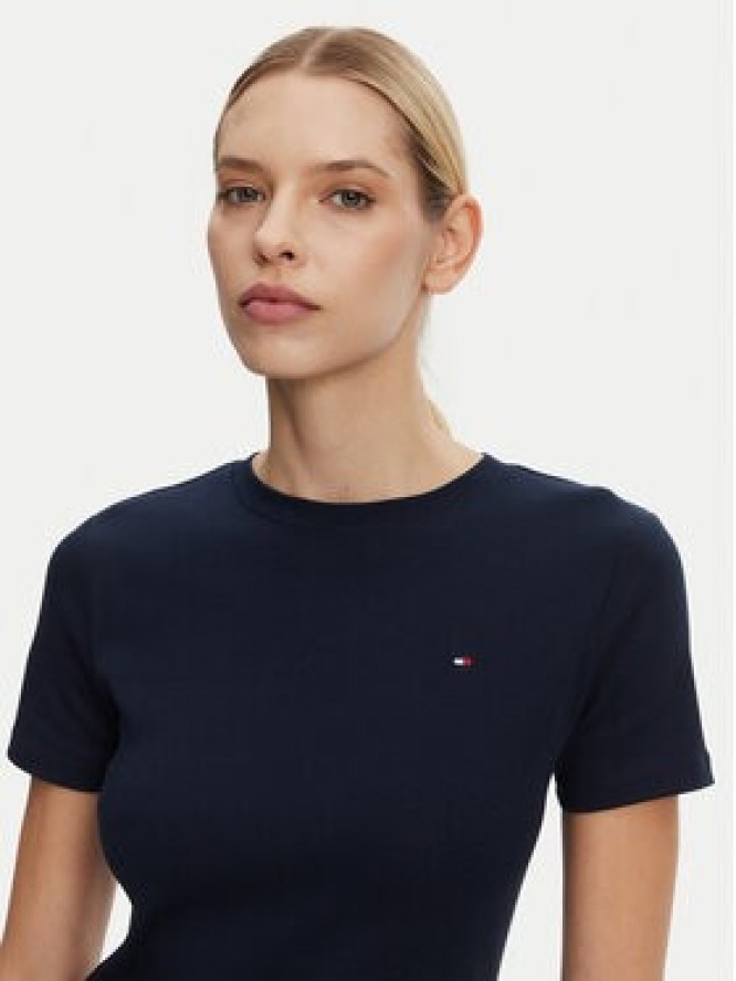Tommy Hilfiger T-Shirt New Cody WW0WW40587 Granatowy Regular Fit