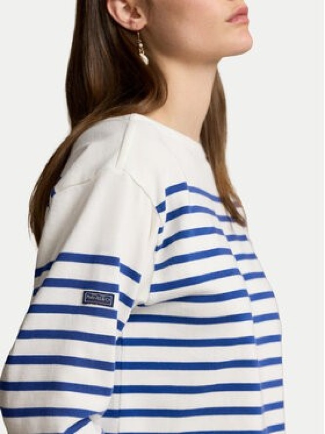 Polo Ralph Lauren Bluzka 211891523001 Écru Regular Fit