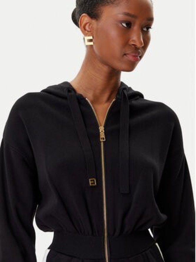 Elisabetta Franchi Kombinezon KT-61S-56E2-V620 Czarny Regular Fit