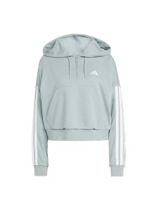 Bluza damska z zamkiem 1/4 z kapturem zapinana na zamek błyskawiczny adidas Esse