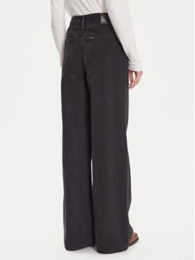 Lee Jeansy Stella 112363522 Czarny Wide Leg