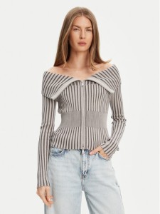 Guess Sweter W5YR03 Z30I2 Szary Slim Fit