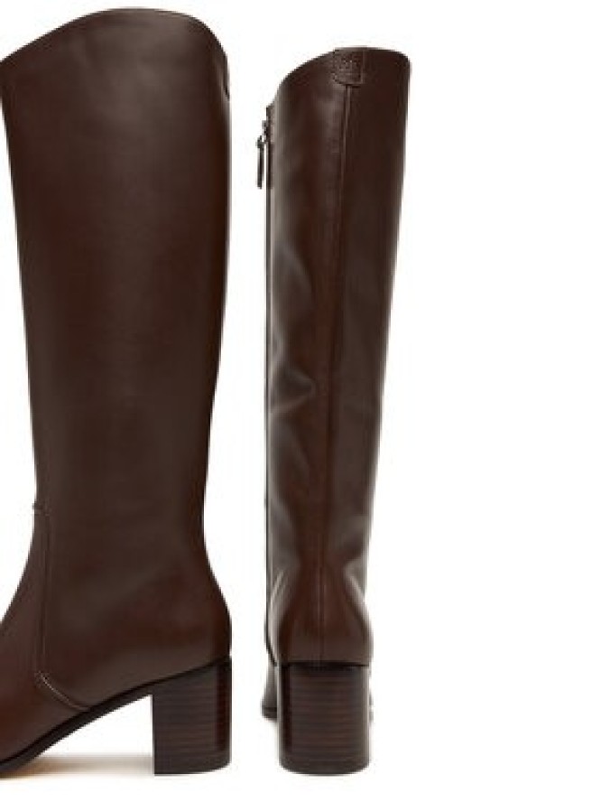 LAUREN RALPH LAUREN Kozaki Charly 802974388002 Brązowy