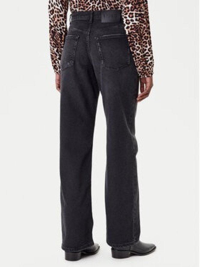 HUGO Jeansy 50546496 Czarny Wide Leg