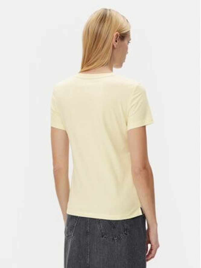 Guess T-Shirt W1YI1B I3Z14 Żółty Regular Fit