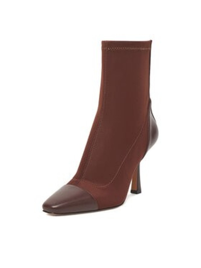 Nine West Botki CEO-NOURA-01 Brązowy