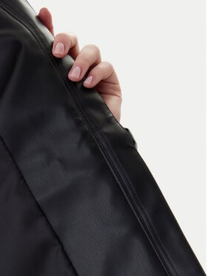 Calvin Klein Jeans Kurtka z imitacji skóry Moto LV047E501G Czarny Regular Fit