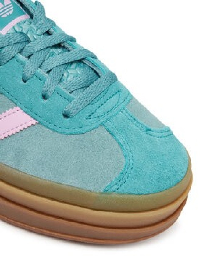 adidas Sneakersy Gazelle Bold JS3894 Turkusowy