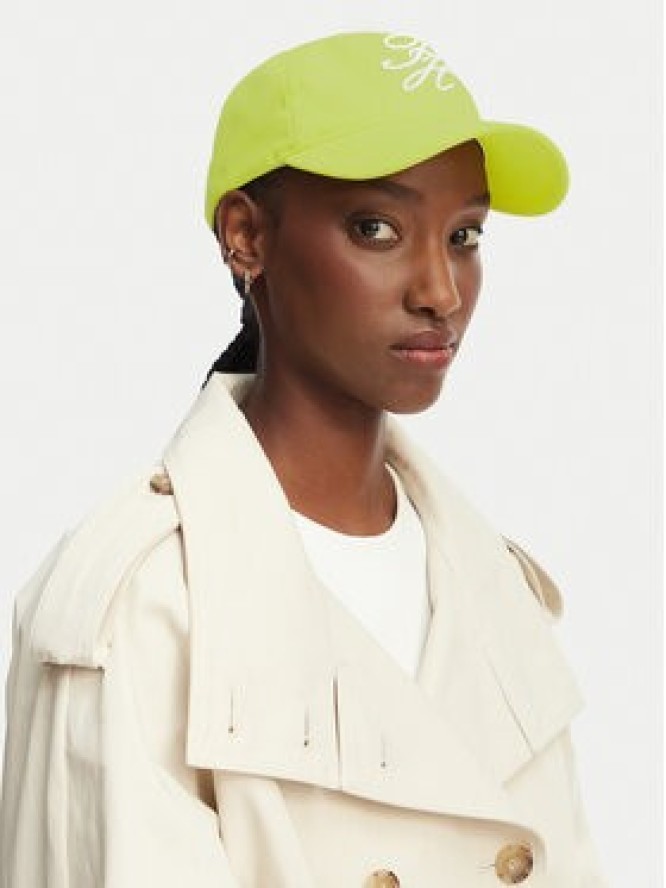 Tommy Hilfiger Czapka z daszkiem Logo Embroidery Baseball Cap AW0AW18338 Zielony