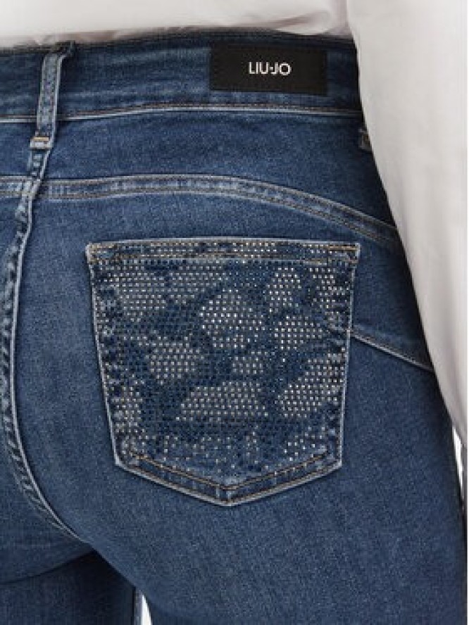 Liu Jo Jeansy UF6013 D0305 Granatowy Skinny Fit