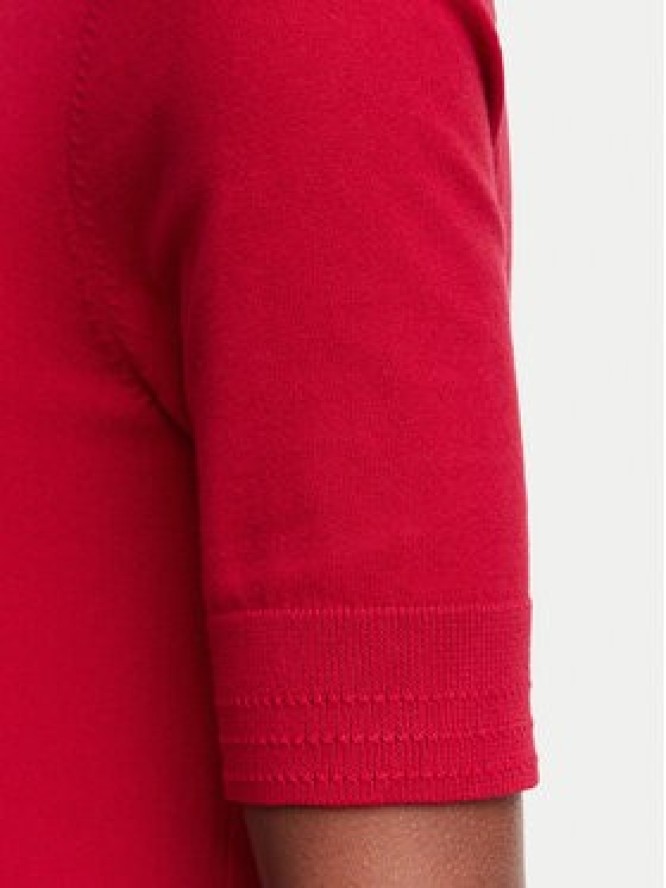 Tommy Hilfiger T-Shirt WW0WW49705 Czerwony Slim Fit