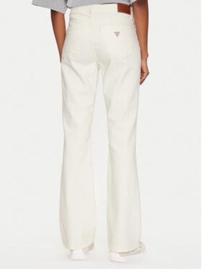 Guess Jeans Jeansy W5GA1S D5M62 Biały Bootcut Fit