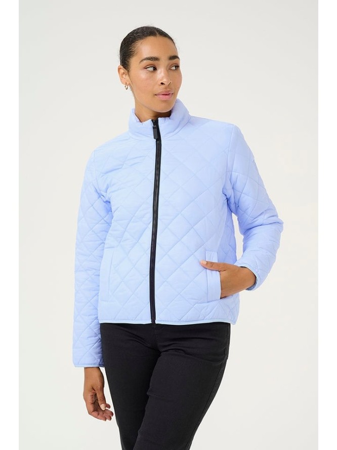 Kaffe Kurtka pikowana "Loreen" w kolorze błękitnym rozmiar: 36