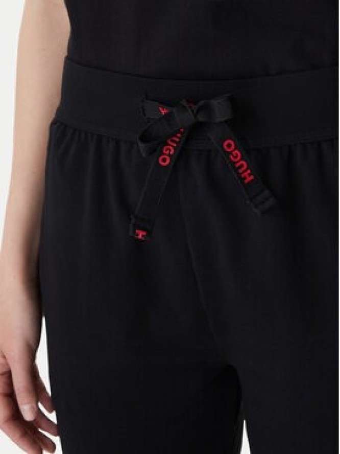HUGO Spodnie dresowe 50556326 Czarny Regular Fit