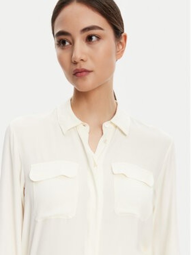 Marella Koszula Calabra 2523116061 Biały Regular Fit